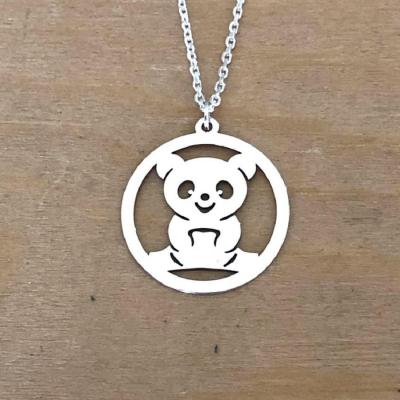 Collier en Argent 925 - 1 Panda