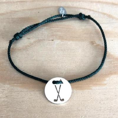 Token's - Bracelet cordon - 2 Clubs