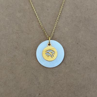 Pendentif Nacre - Cabane