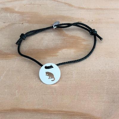 Token's - Bracelet cordon - Chat patte