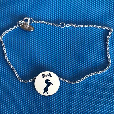 Token's - Bracelet chaine - Cheval cabré