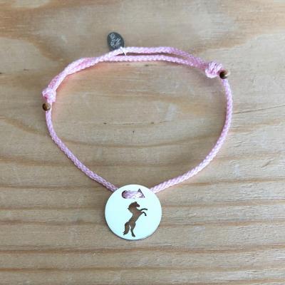 Token's - Bracelet cordon - Cheval cabré