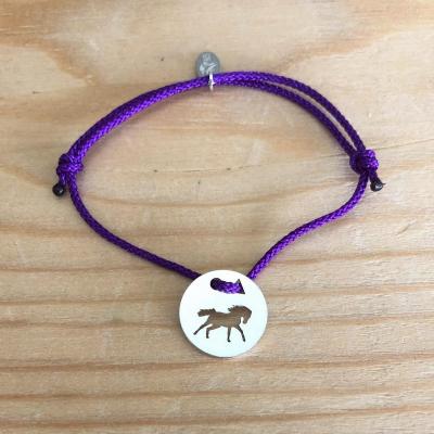 Token's - Bracelet cordon - Cheval sauvage