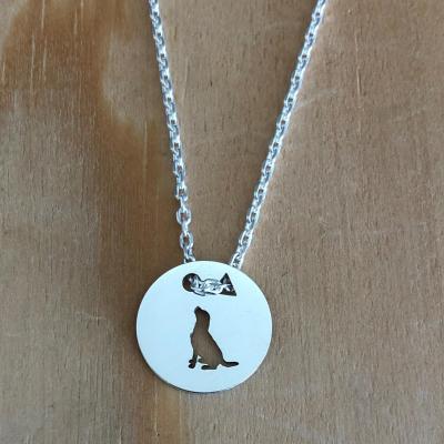 Token's - Collier - Chien assis