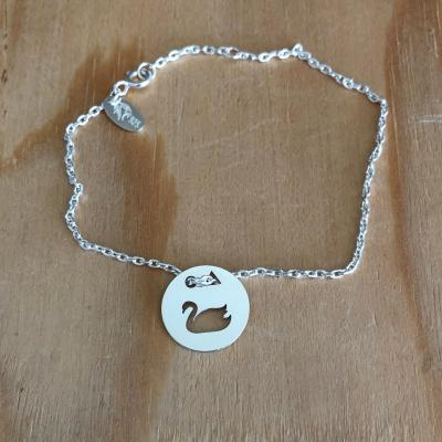 Token's - Bracelet chaine - Cigne