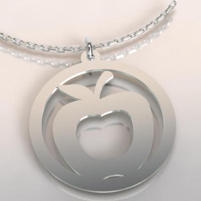 Collier en Argent 925 - Pomme