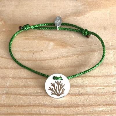 Token's - Bracelet Cordon - Corail