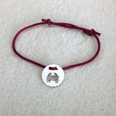 Token's - Bracelet Cordon - Crabe
