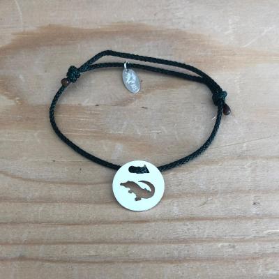 Token's - Bracelet cordon - Crocodile
