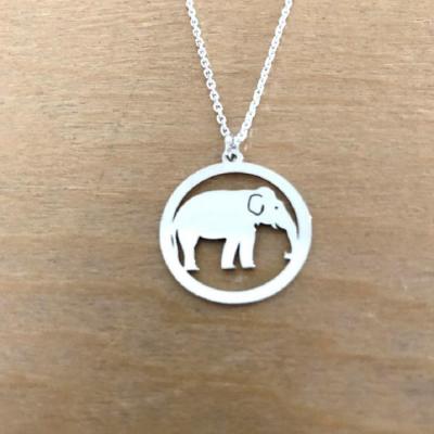 Collier en Argent 925 - Eléphant