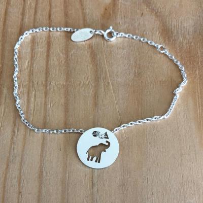 Token's - Bracelet chaine - Eléphanteau