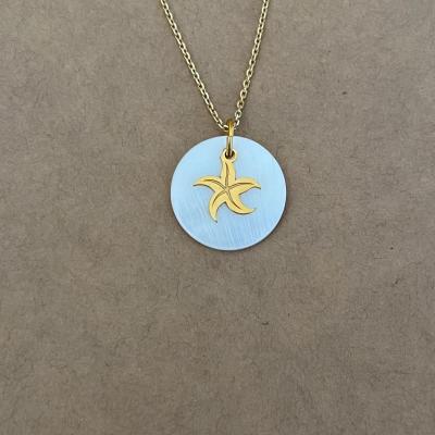 Pendentif Nacre - Etoile de Mer