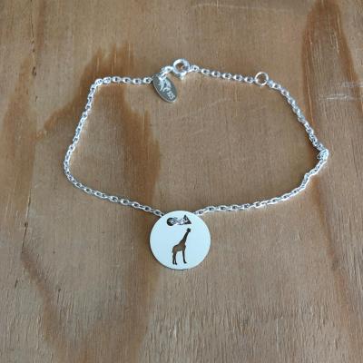 Token's - Bracelet chaine - Girafe