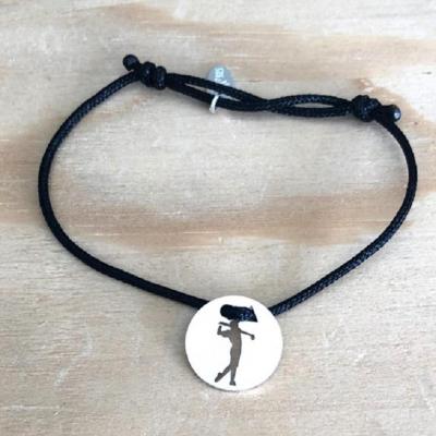 Token's - Bracelet cordon - Golfeur swing