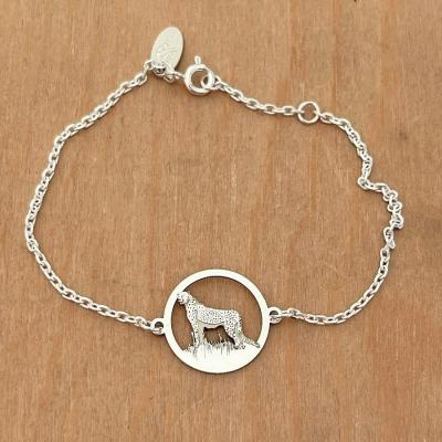 Bracelet sur chaîne Argent 925/1000 - Guépard