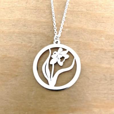 Collier en Argent 925 - Jonquille