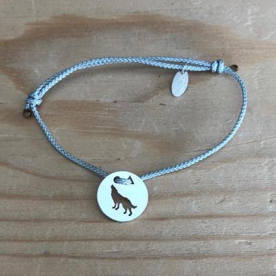 Token's - Bracelet cordon - Loup