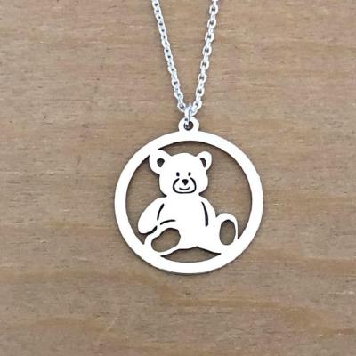 Collier en Argent 925 - Ourson