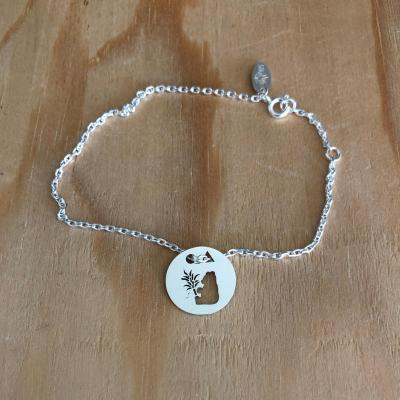 Token's - Bracelet chaine - Panda