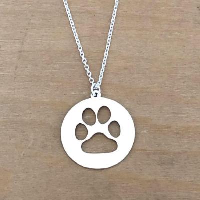 Collier en Argent 925 - Patte chien