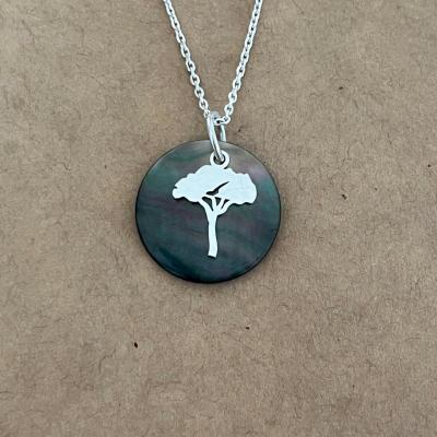 Pendentif Nacre - Pin