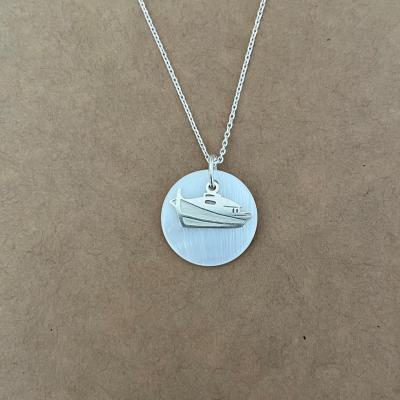 Pendentif Nacre - Pinasse