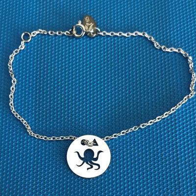 Token's - Bracelet chaine - Poulpe