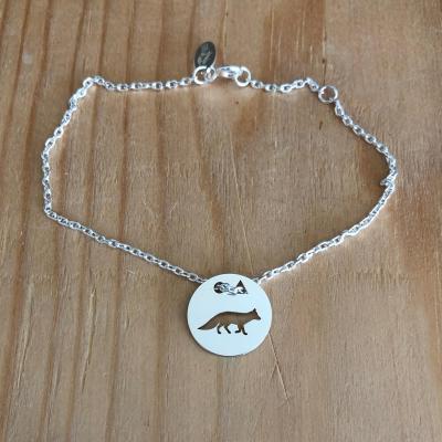 Token's - Bracelet chaine - Renard