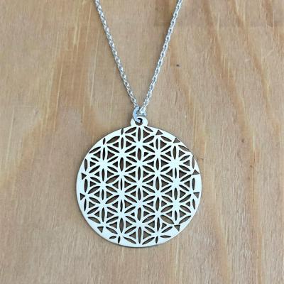 Collier en Argent 925 - Multi Fleur 28 mm