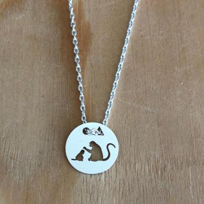 Token's - Collier - Singe et bébé