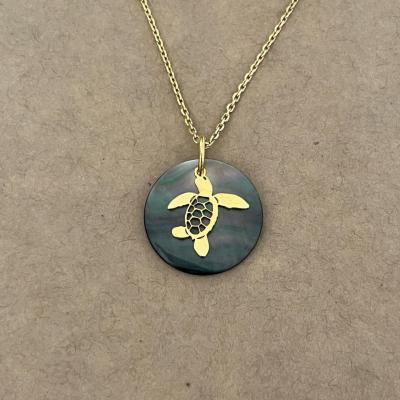Pendentif Nacre - Tortue