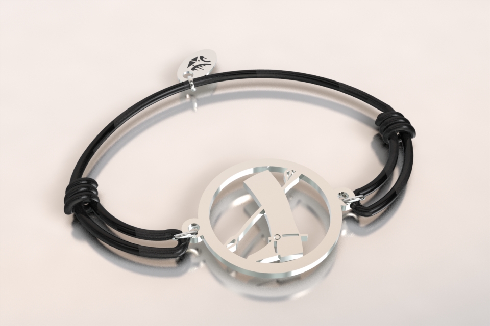 Bracelet cordon botte