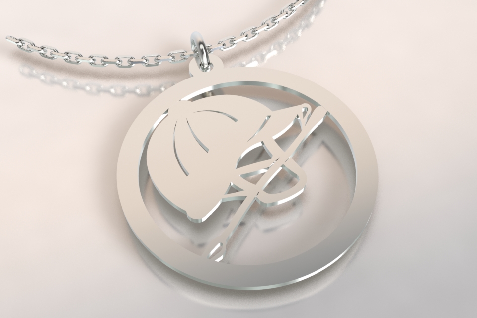 Collier bombe et cravache