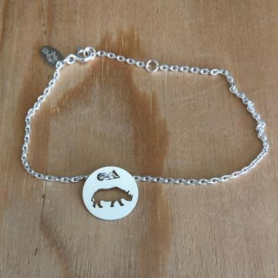 Token's - Bracelet chaine - Hippopotame